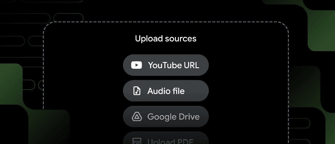 Google’s NotebookLM enhances AI note-taking with YouTube, audio file sources, sharable audio discussions